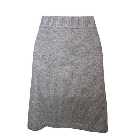 Old Navy Gray Mini Sweater Skirt 3X NWT Plus Size Knit Winter Basic - Picture 4 of 6